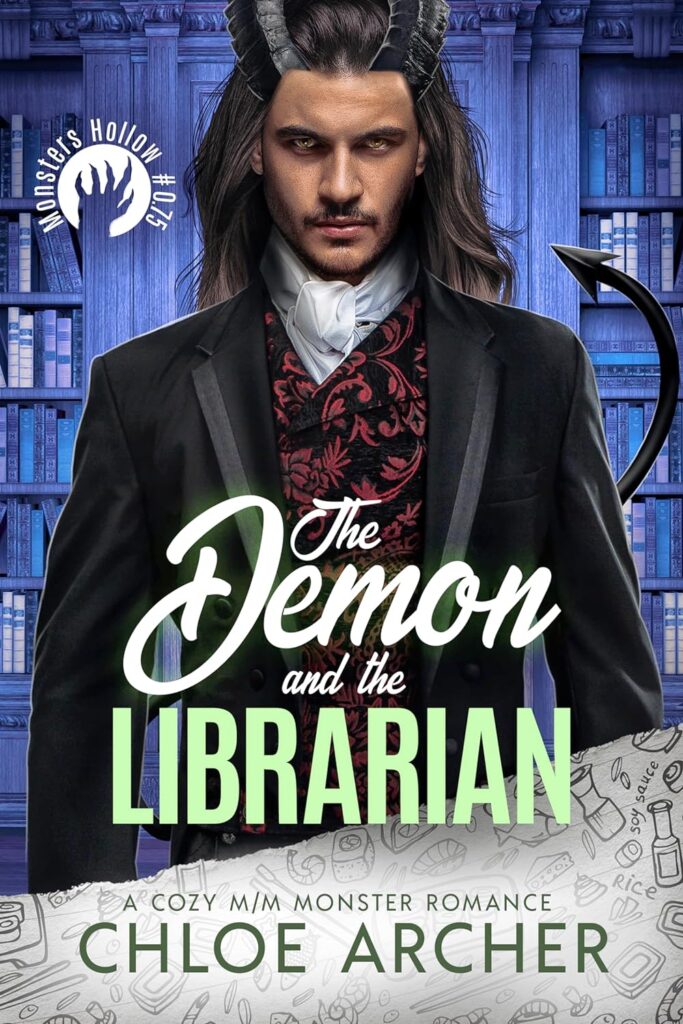 Cover of The Demon and the Librarian by Chloe Archer