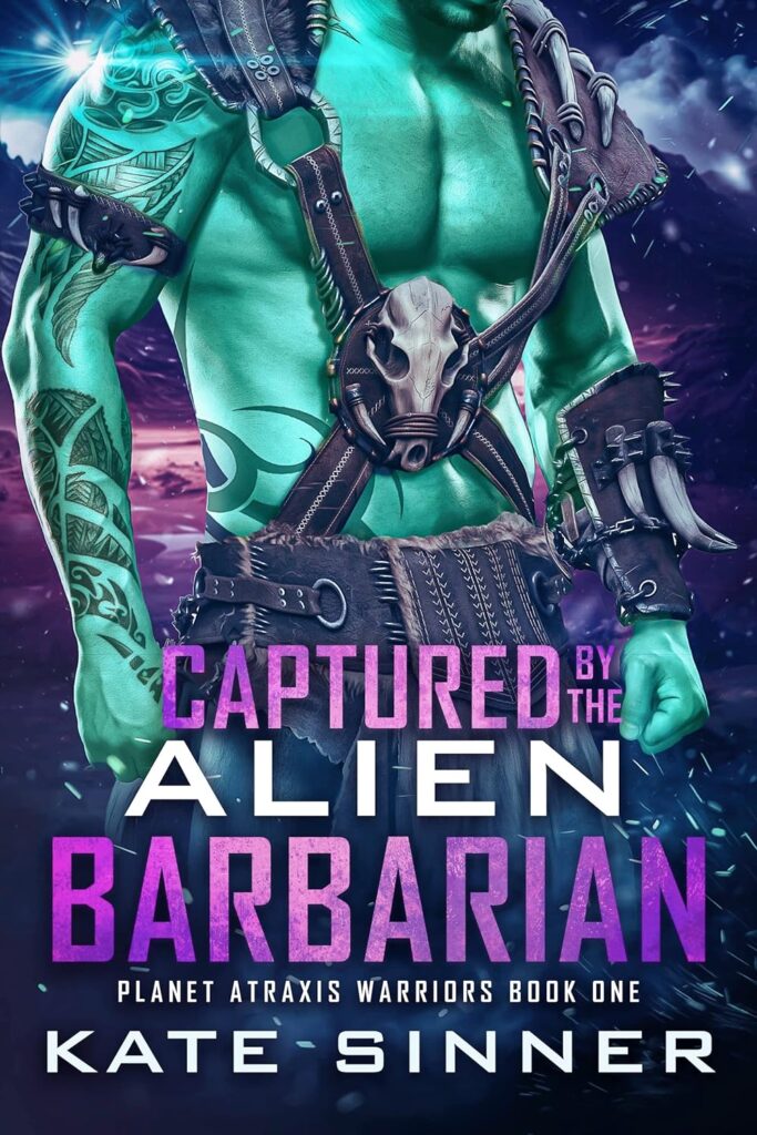 Cover of Captured by the Alien Barbarian by Kate Sinner