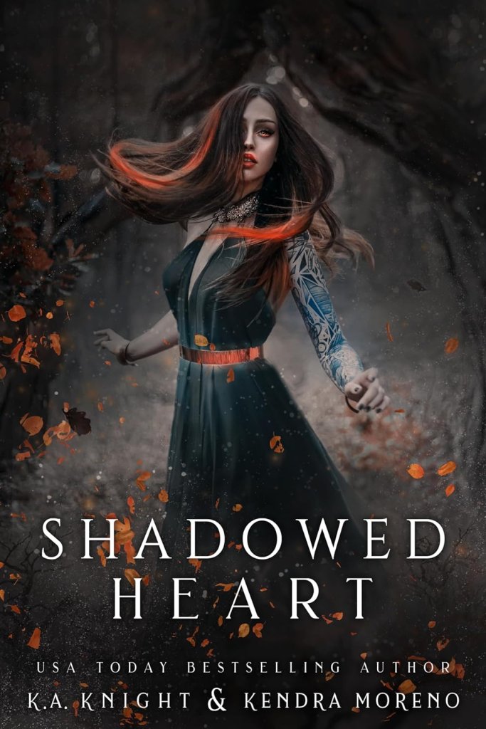 Cover of Shadowed Heart by K.A. Knight & Kendra Moreno
