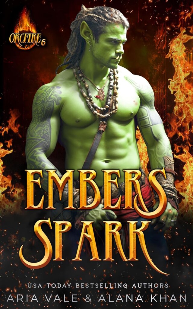 Cover of Embers Spark by Aria Vale & Alana Khan