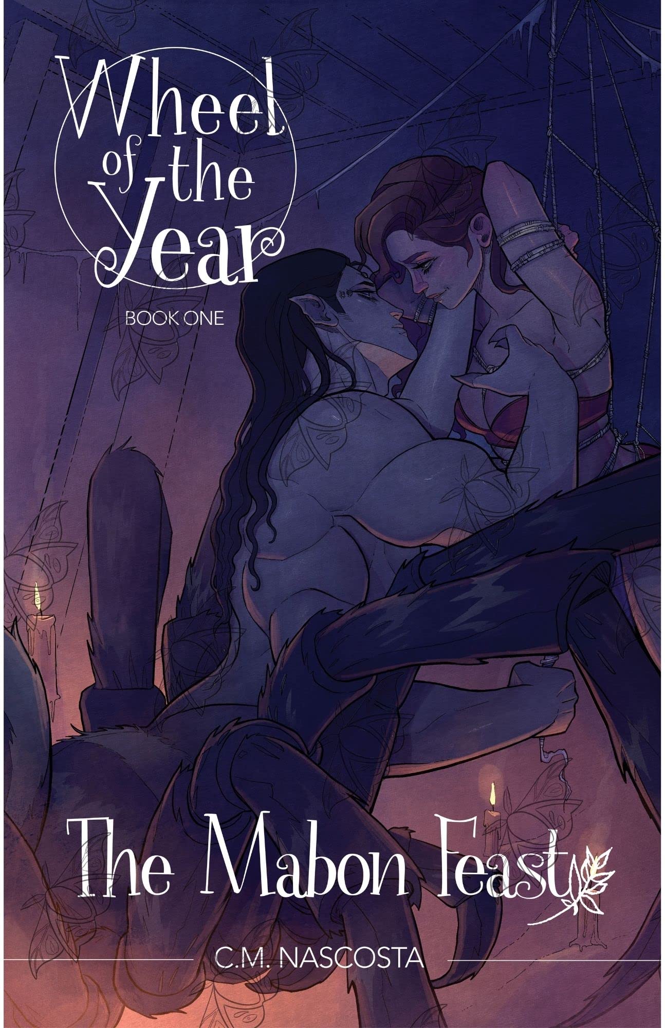 Cover of The Mabon Feast (Wheel of the Year, #1) by C.M. Nascosta