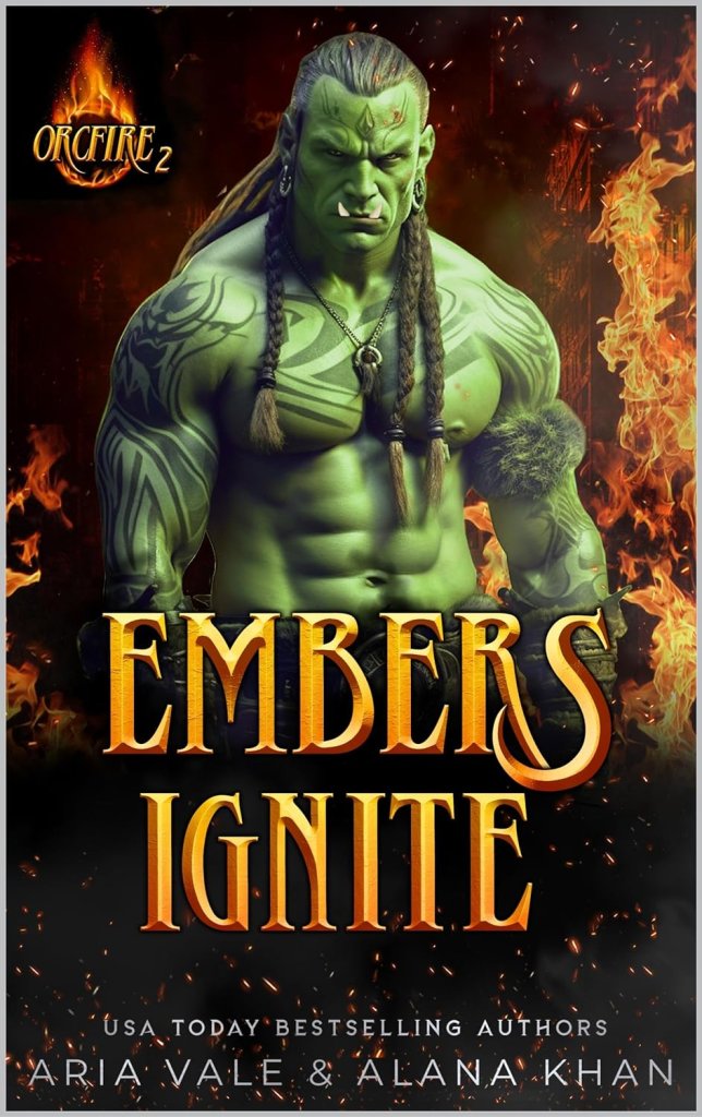 Cover of Embers Ignite by Aria Vale & Alana Khan