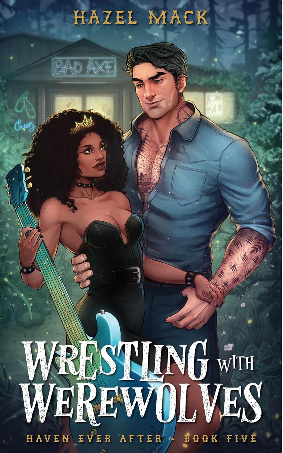 Cover of Wrestling With Werewolves by Hazel Mack