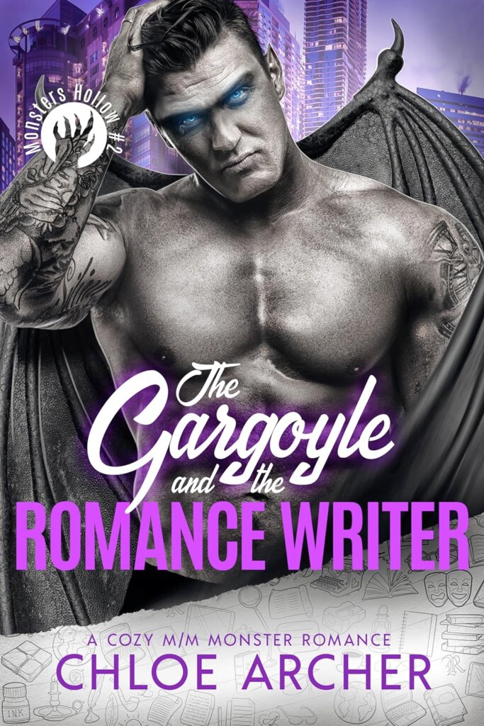 Cover of The Gargoyle and the Romance Writer by Chloe Archer