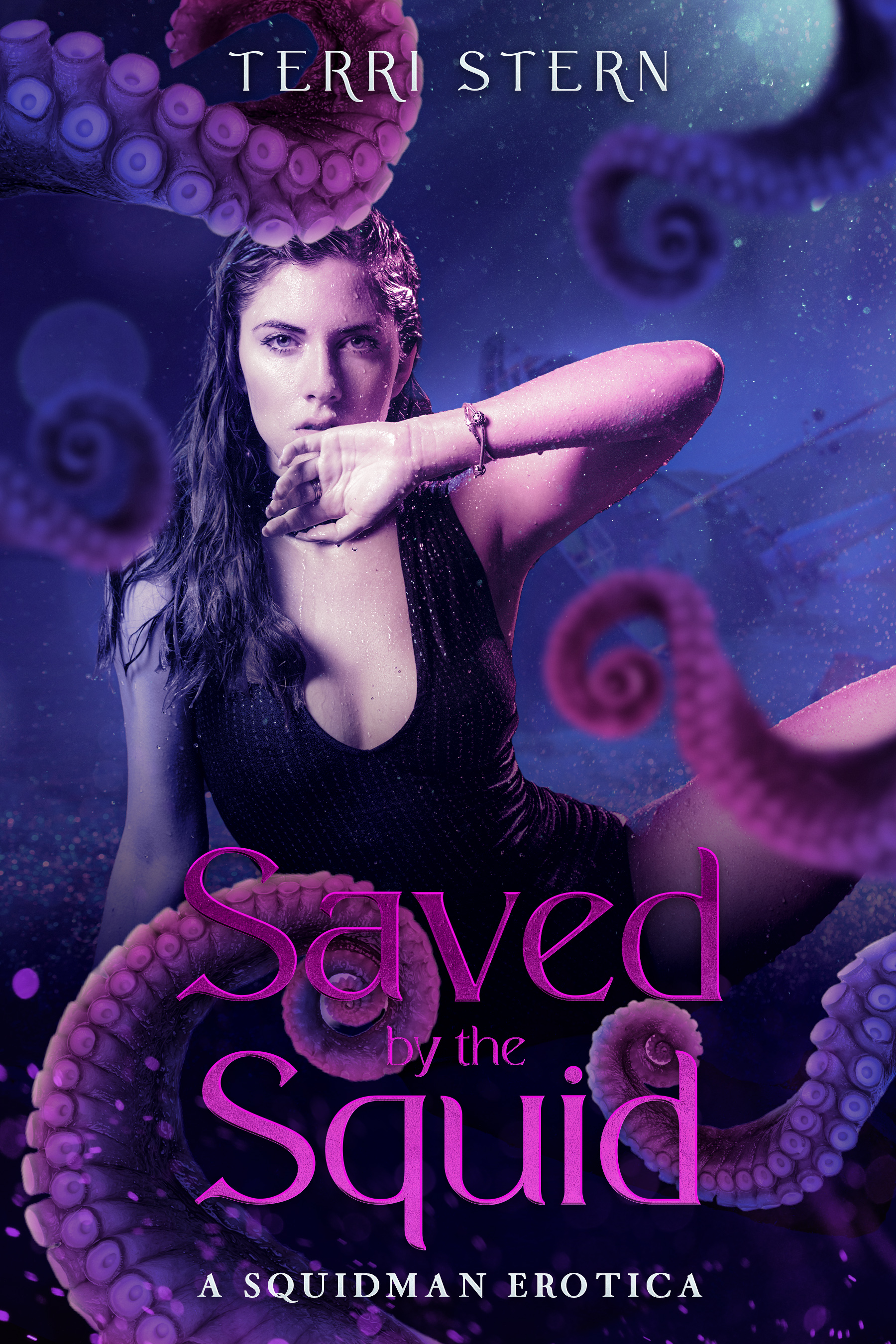 Cover of Saved by the Squid : A Squidman Erotica by Terri Stern