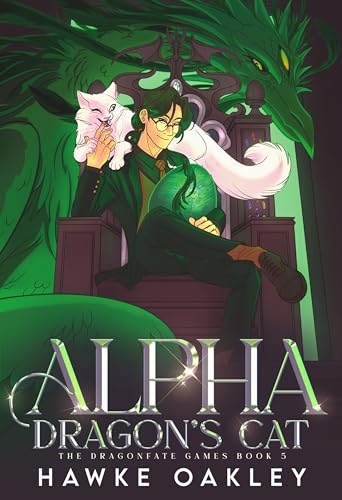Cover of Alpha Dragon's Cat by Hawke Oakley