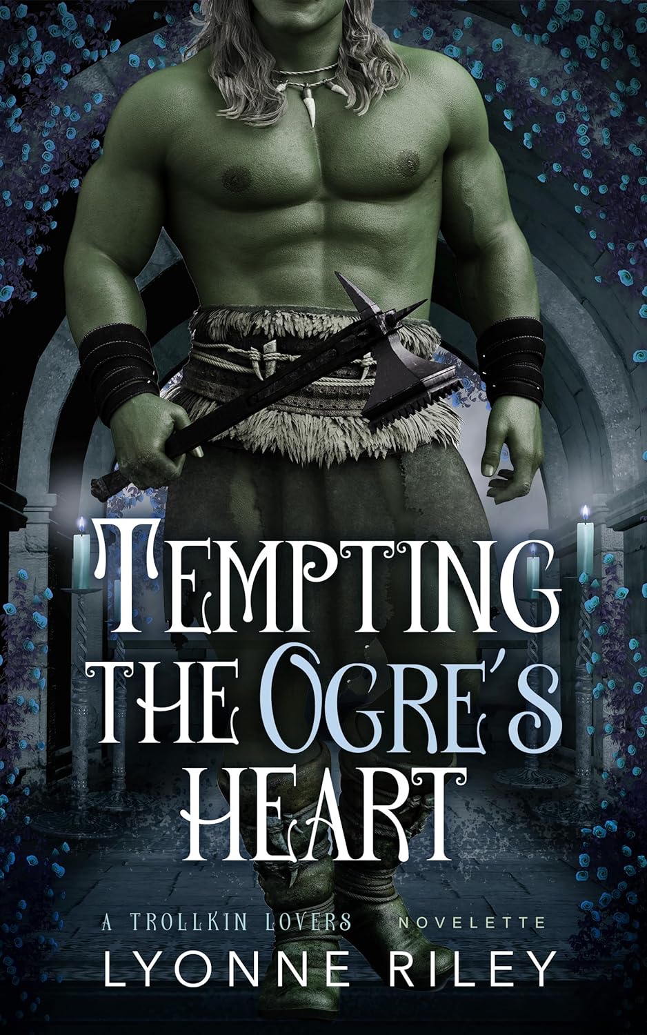 Cover of Tempting the Ogre's Heart by Lyonne Riley