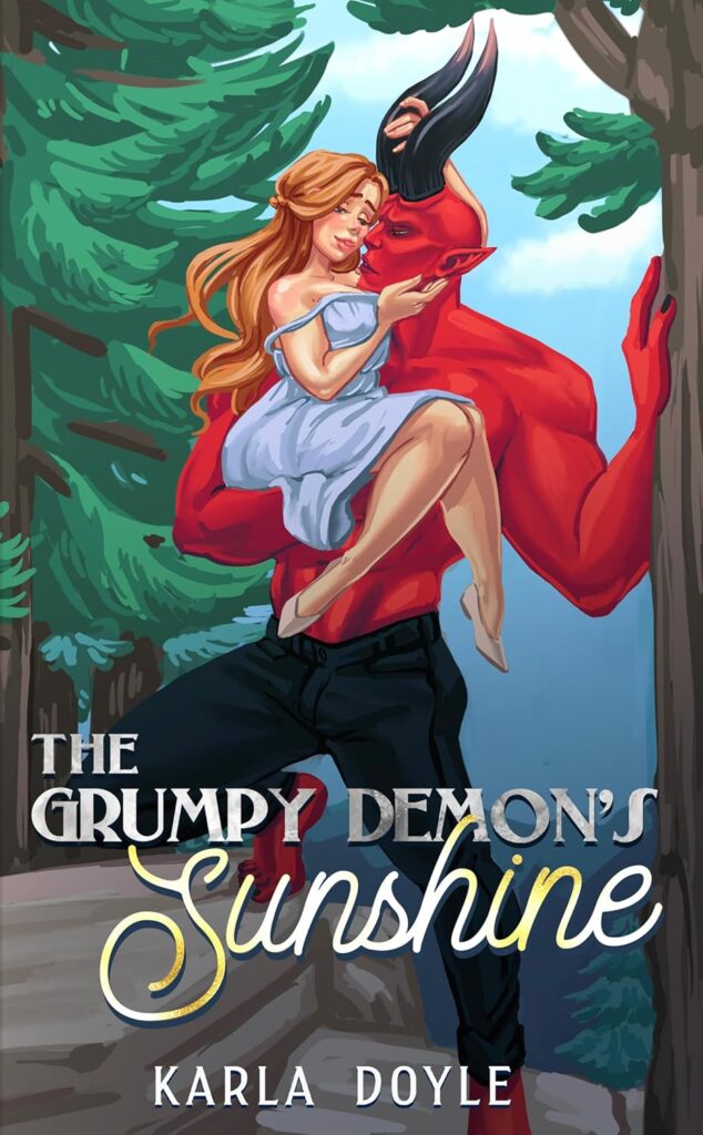 Cover of The Grumpy Demon's Sunshine by Karla Doyle
