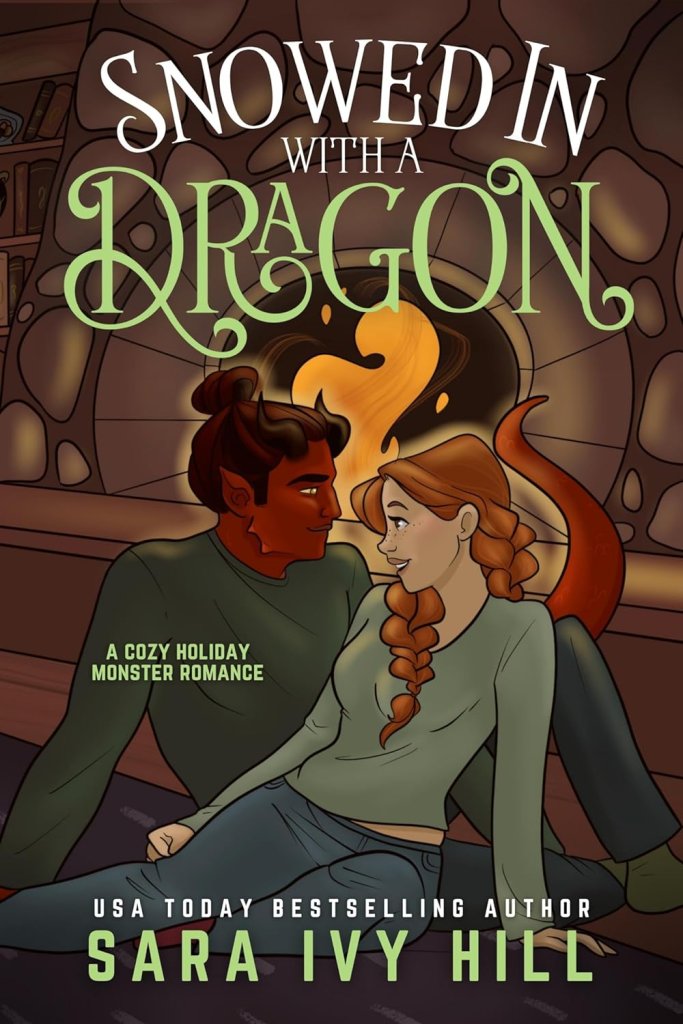 Cover of Snowed in with a Dragon by Sara Ivy Hill