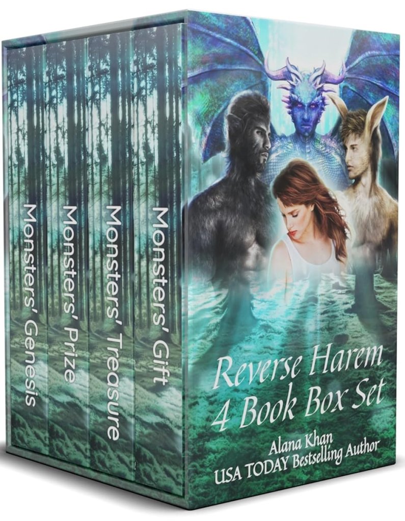 Cover of Rescued by the Monsters Box Set by Alana Khan