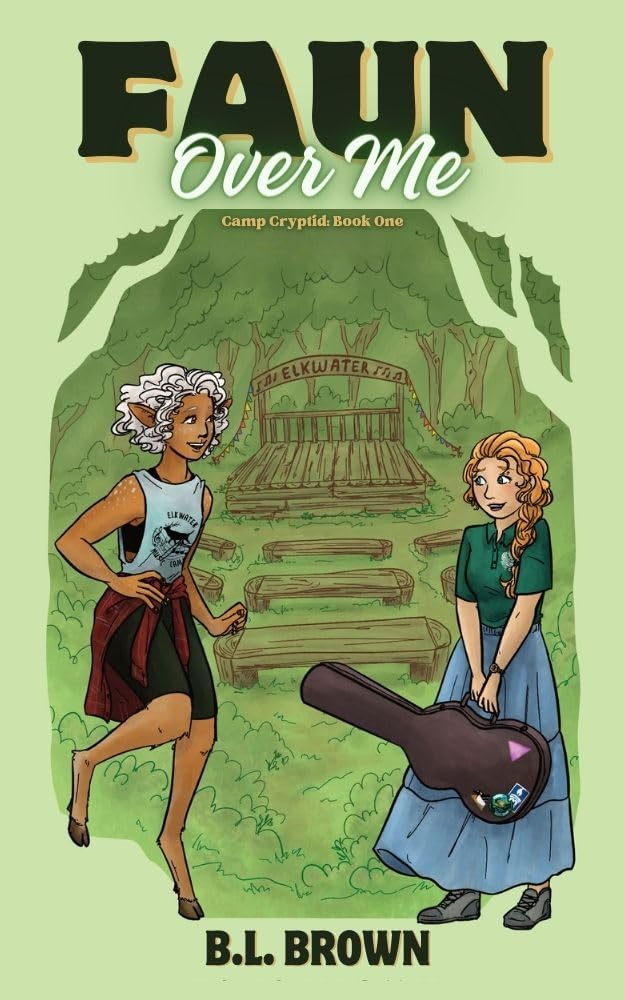 Cover of Faun Over Me by B.L. Brown