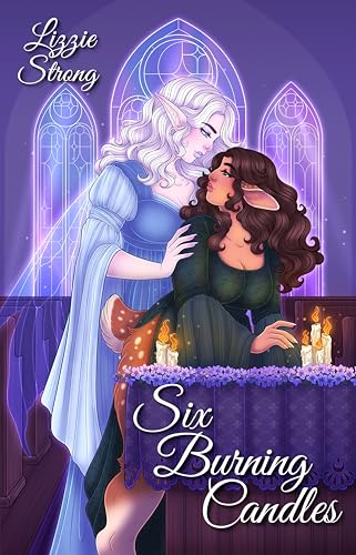 Cover of Six Burning Candles by Lizzie Strong
