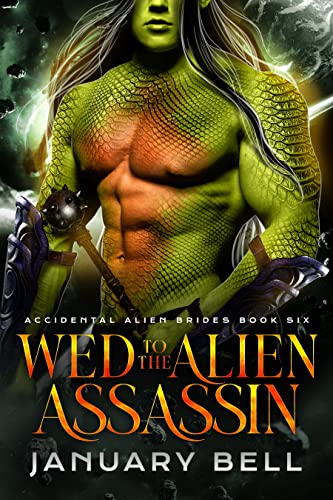 Cover of Wed to the Alien Assassin by January Bell