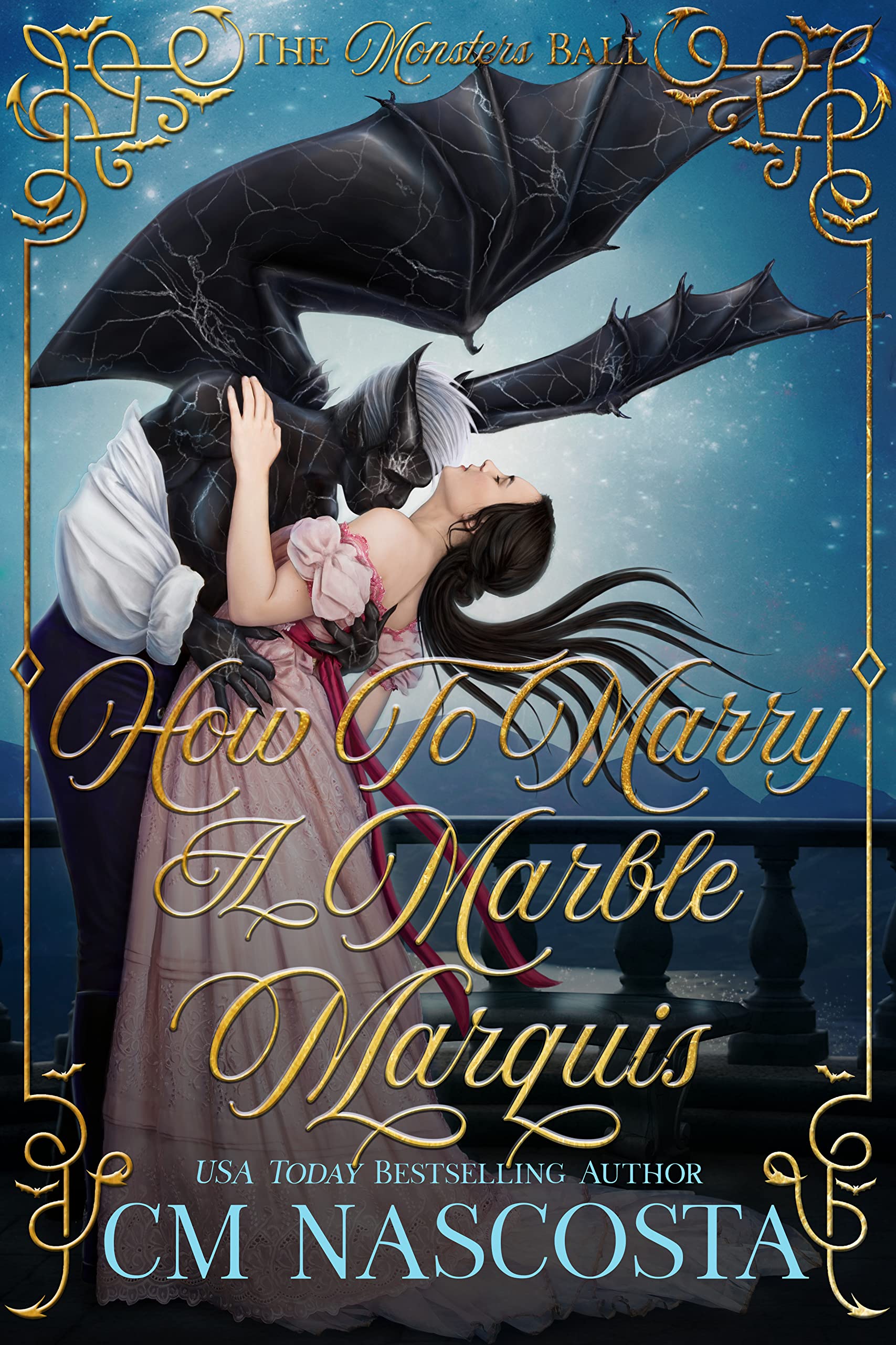 Cover of How to Marry a Marble Marquis (The Monsters Ball) by C.M. Nascosta