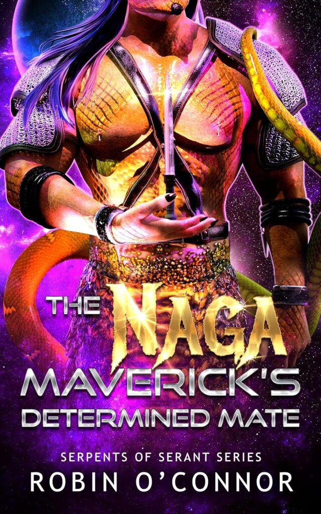 Cover of The Naga Maverick's Determined Mate by Robin O’Connor