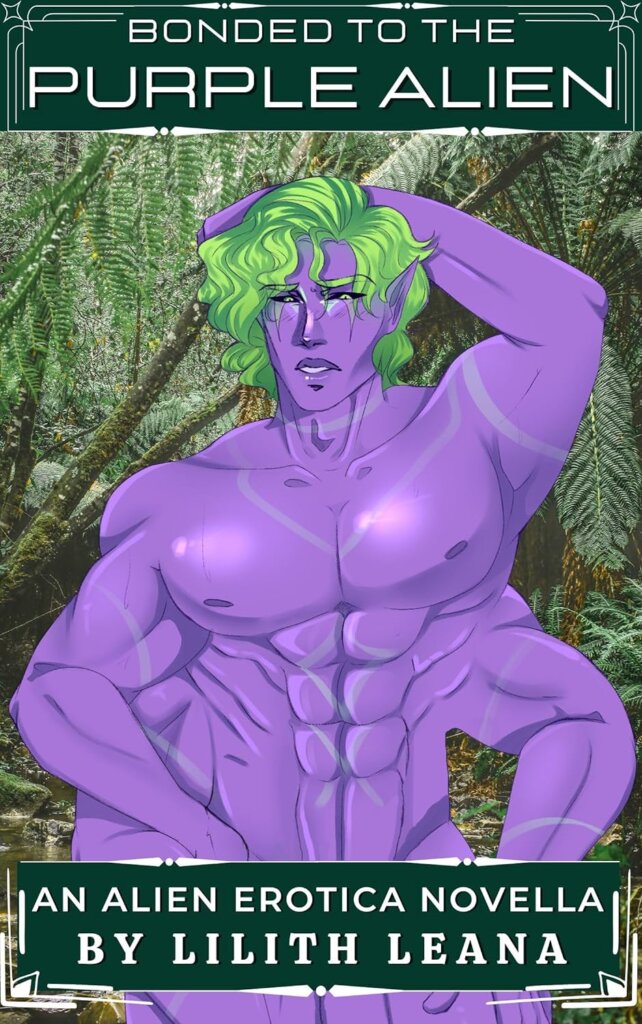 Cover of Bonded to the Purple Alien by Lilith Leana