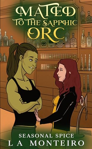 Cover of Mated to the Sapphic Orc by L. A. Monteiro
