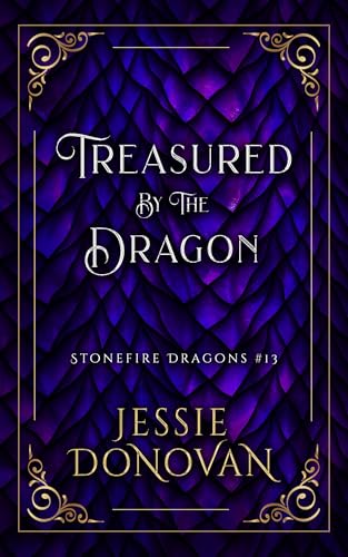 Cover of Treasured by the Dragon by Jessie Donovan